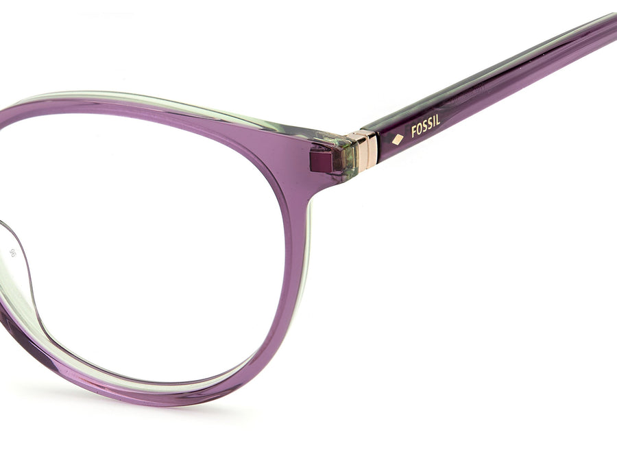 Fossil  Round Frame - FOS 7086 Plum