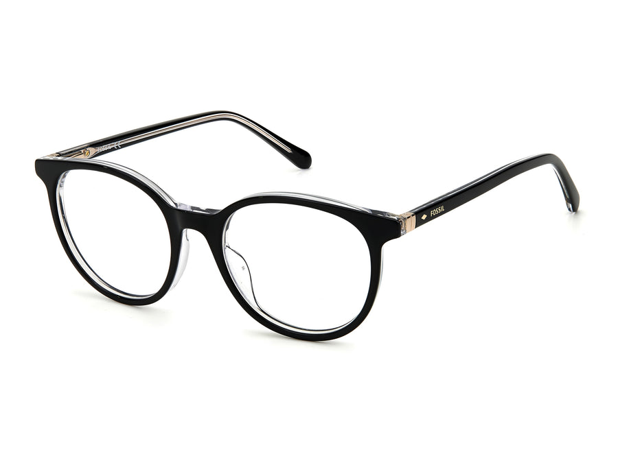 Fossil  Round Frame - FOS 7086 Black