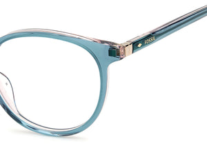 Fossil  Round Frame - FOS 7086 Blue