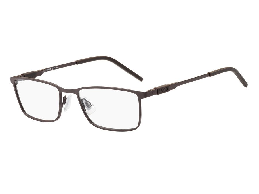 HUGO  Square Frame - HG 1104 Matte Brown