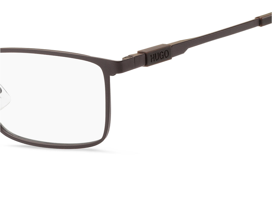 HUGO  Square Frame - HG 1104 Matte Brown