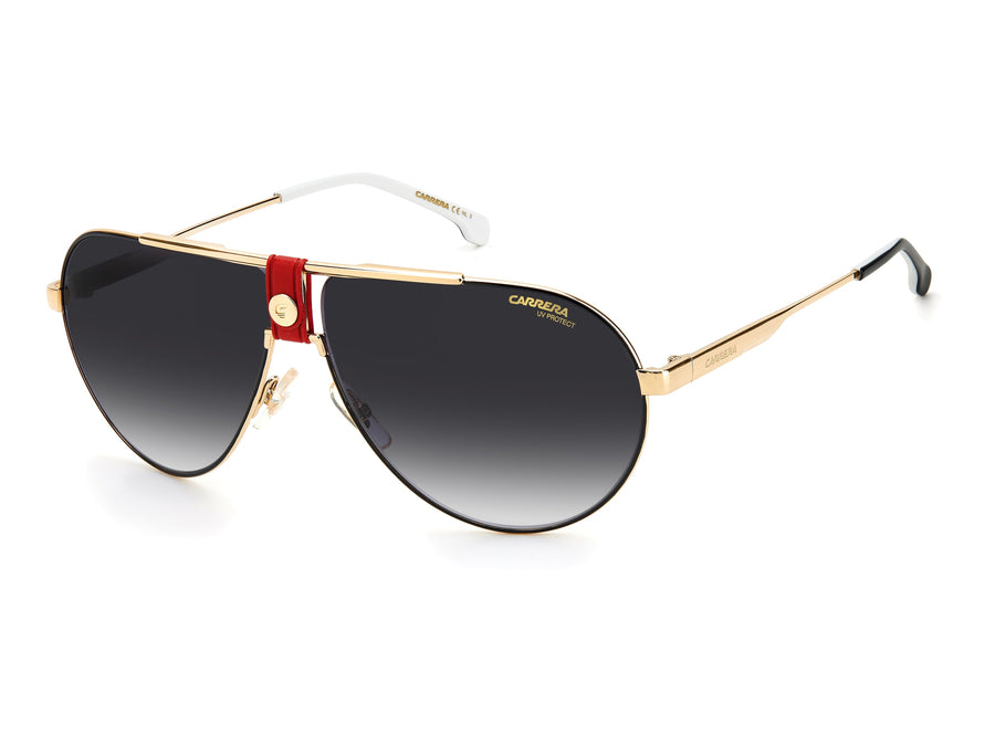 Carrera  Aviator sunglasses - CARRERA 1033/S Gold Red