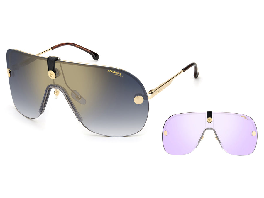 Carrera  Square sunglasses - CA EPICA II Gold Blue