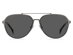 BOSS  Aviator sunglasses - BOSS 1216/F/SK MATTE RUTHENIUM BLACK