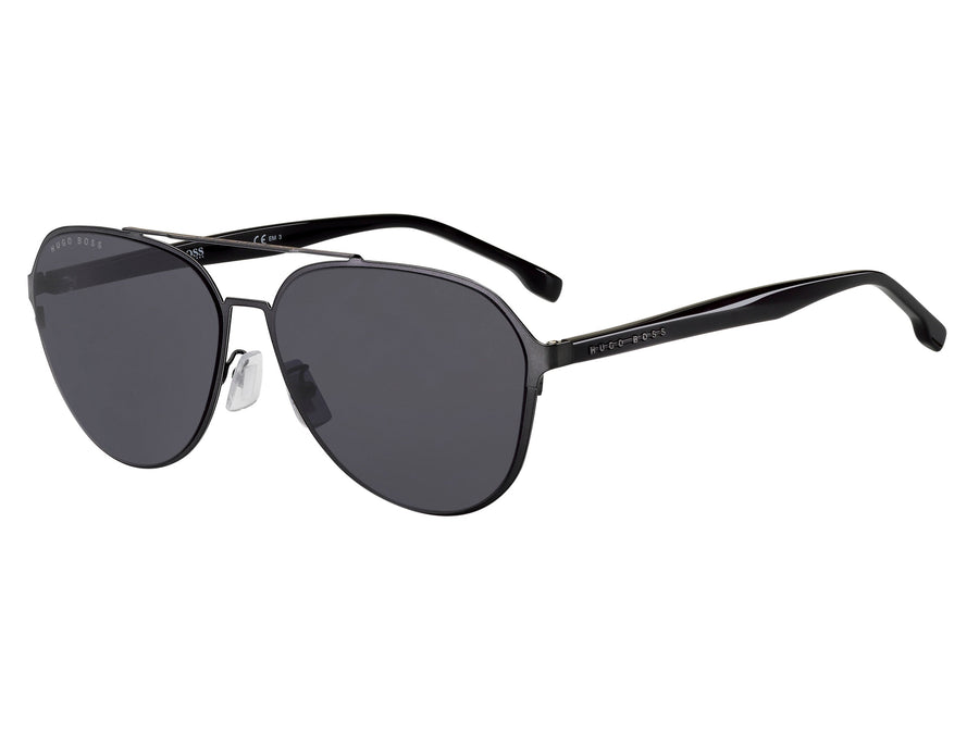 BOSS  Aviator sunglasses - BOSS 1216/F/SK DARK RUTHENIUM BLACK