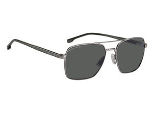 BOSS  Aviator sunglasses - BOSS 1045/S MATTE RUTHENIUM