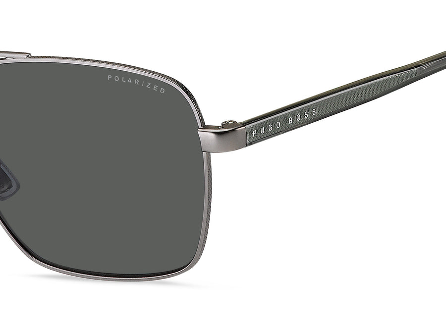 BOSS  Aviator sunglasses - BOSS 1045/S MATTE RUTHENIUM