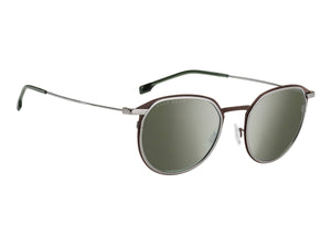 BOSS  Round sunglasses - BOSS 1196/S MATTE BROWN RUTHENIUM