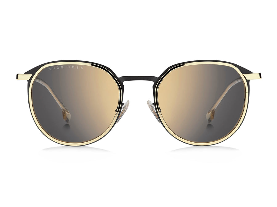 BOSS  Round sunglasses - BOSS 1196/S MATTE BLACK GOLD