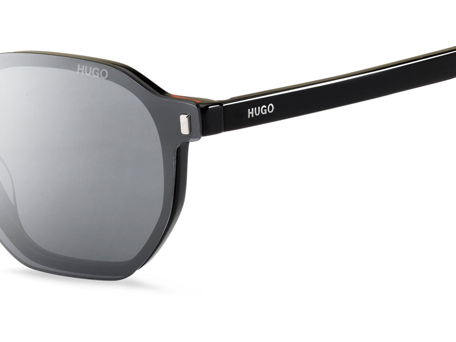 HUGO Clip-On Round Frame - HG 1110/CS 01 Clip-On Black