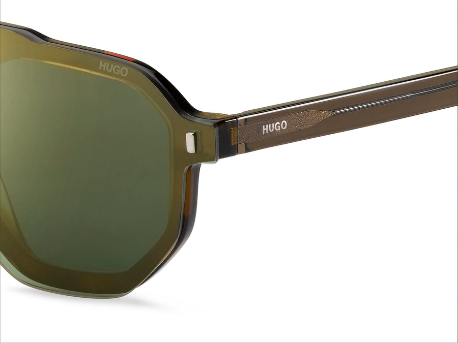 HUGO Clip-On Round Frame - HG 1113/CS Clip-On Havana