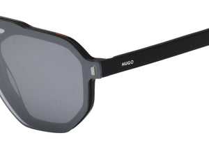 HUGO Clip-On Round Frame - HG 1113/CS Clip-On Black