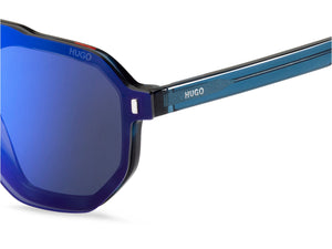 HUGO Clip-On Round Frame - HG 1113/CS Clip-On Blue Havana