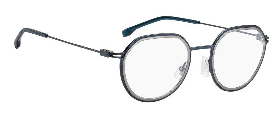 BOSS  Round Frame - BOSS 1194 BLUE RUTHENIUM