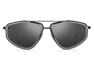 BOSS  Round sunglasses - BOSS 1192/S BLACK DARK RUTHENIUM