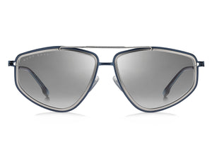 BOSS  Round sunglasses - BOSS 1192/S BLUE RUTHENIUM