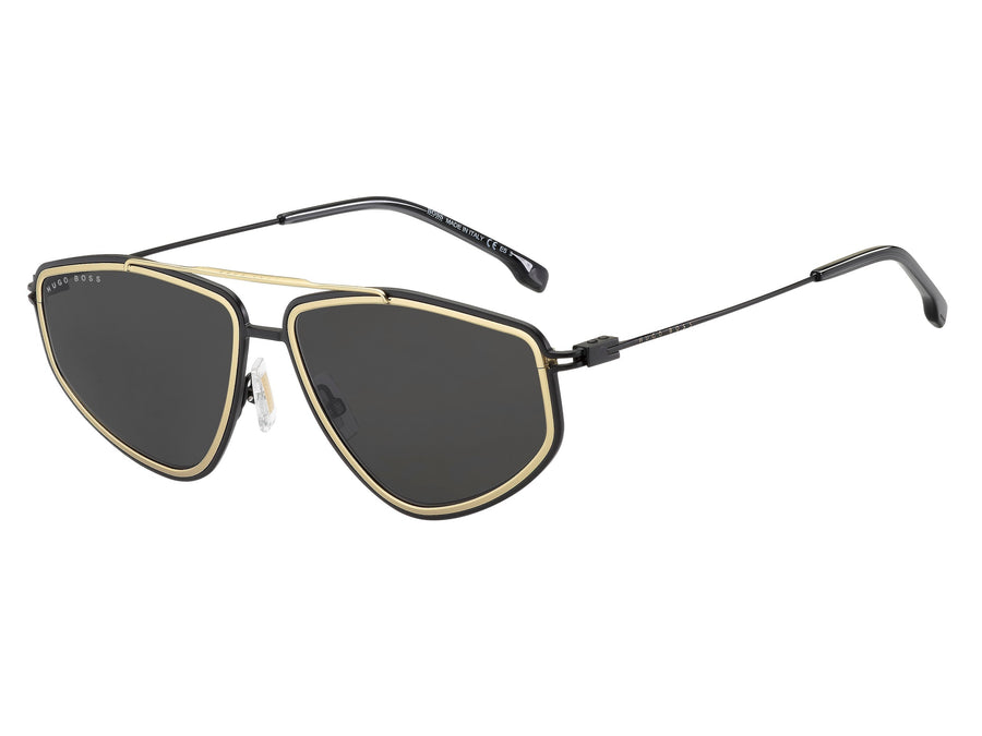 BOSS  Round sunglasses - BOSS 1192/S MATTE BLACK GOLD