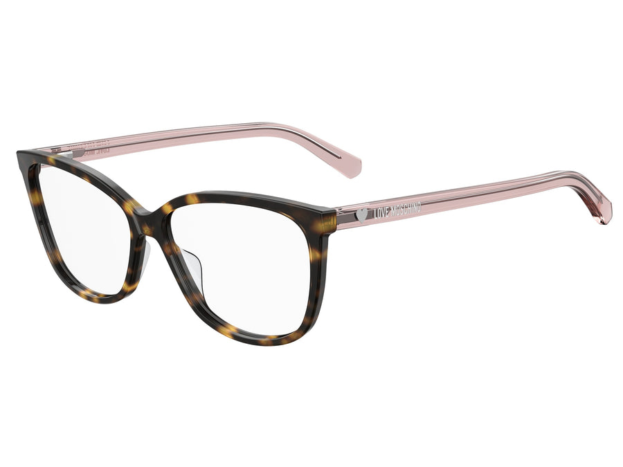 Love Moschino Square Frames - MOL546/TN HAVANA