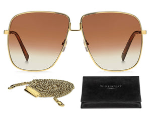 Givenchy  Square sunglasses - GV 7183/S Gold Copper