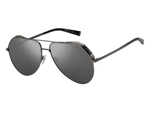 Givenchy  Aviator sunglasses - GV 7185/G/S Dark Ruthenium Black