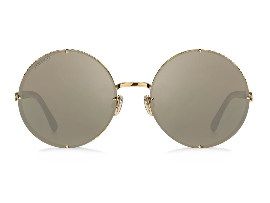 Jimmy Choo  Round sunglasses - LILO/S Rose Gold