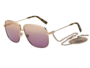 Givenchy  Square sunglasses - GV 7183/S Gold Pink