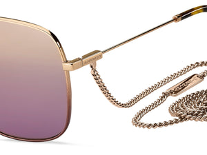 Givenchy  Square sunglasses - GV 7183/S Gold Pink