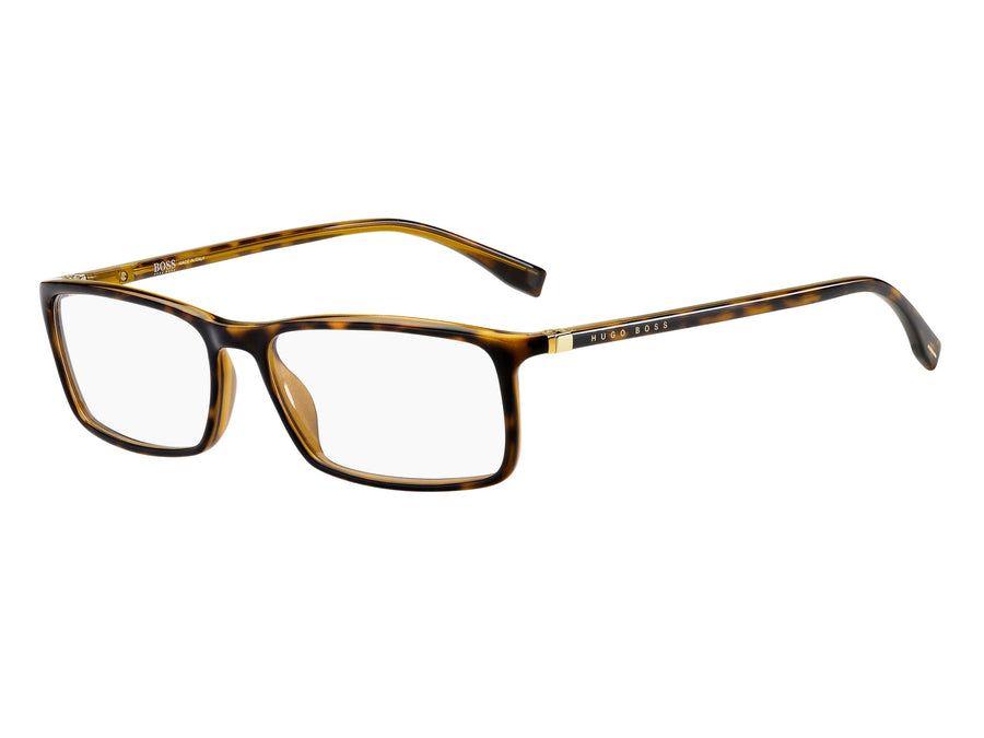 BOSS  Square Frame - BOSS 0680/N HAVANA GOLD