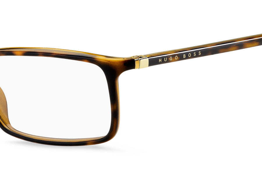 BOSS  Square Frame - BOSS 0680/N HAVANA GOLD