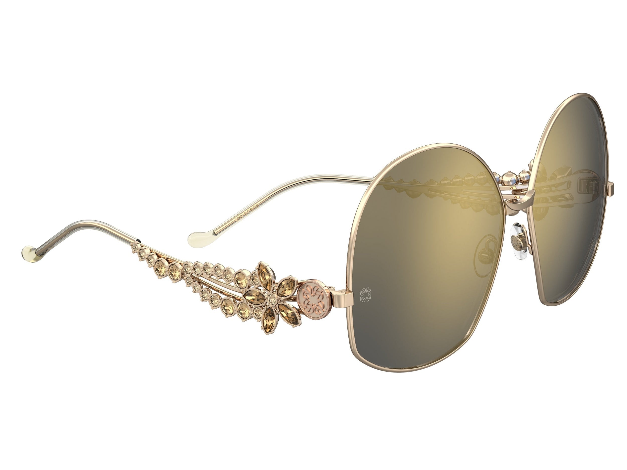 Elie Saab Round Sunglasses