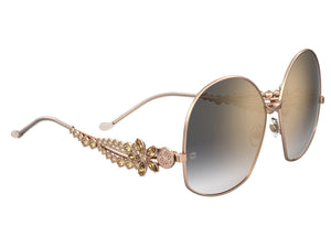 Elie Saab  Round sunglasses - ES 079/S Gold Copper