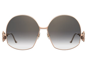 Elie Saab  Round sunglasses - ES 079/S Gold Copper