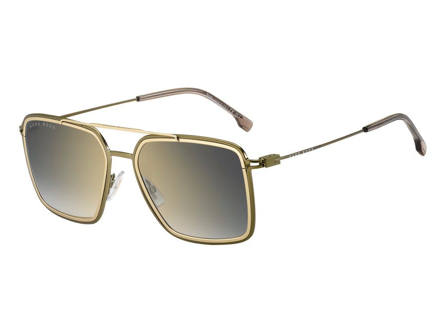 BOSS  Square sunglasses - BOSS 1191/S KHAKI GOLD