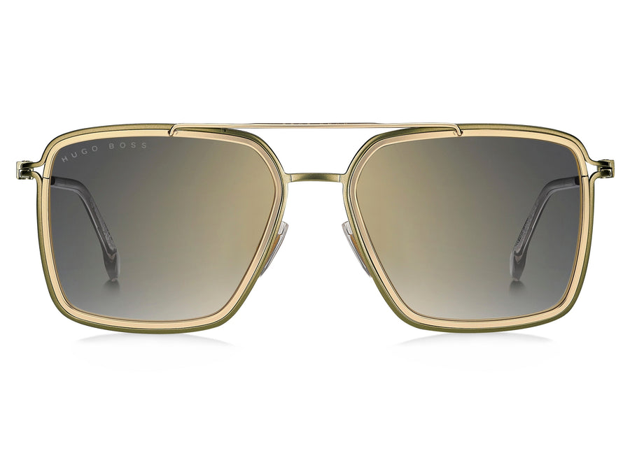 BOSS  Square sunglasses - BOSS 1191/S KHAKI GOLD