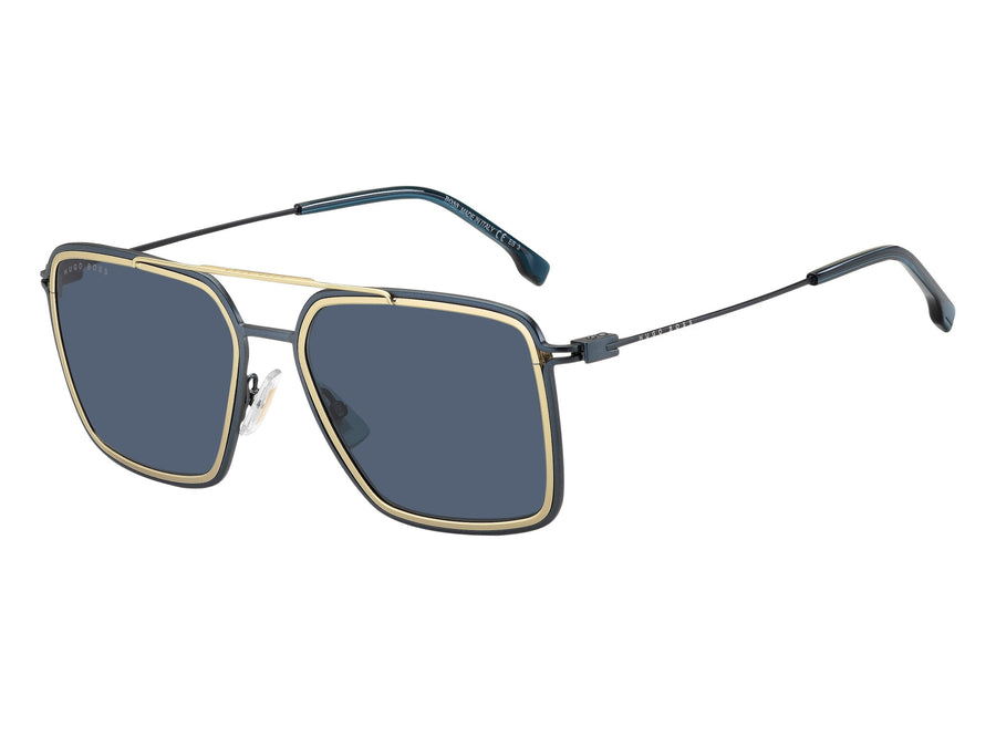 BOSS  Square sunglasses - BOSS 1191/S BLUE GOLD