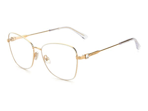 Jimmy Choo  Round Frame - JC304 Ivory Gold