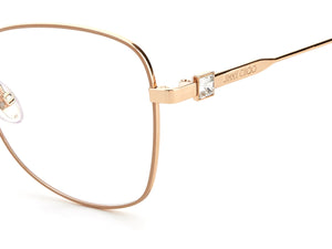 Jimmy Choo  Round Frame - JC304 Copper Gold Nude