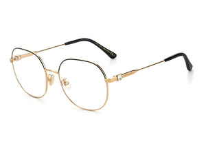 Jimmy Choo  Round Frame - JC305/G Black Gold