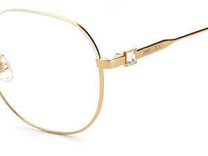 Jimmy Choo  Round Frame - JC305/G Ivory Gold