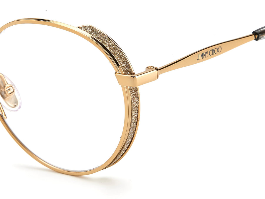 Jimmy Choo  Round Frame - JC301 Rose Gold