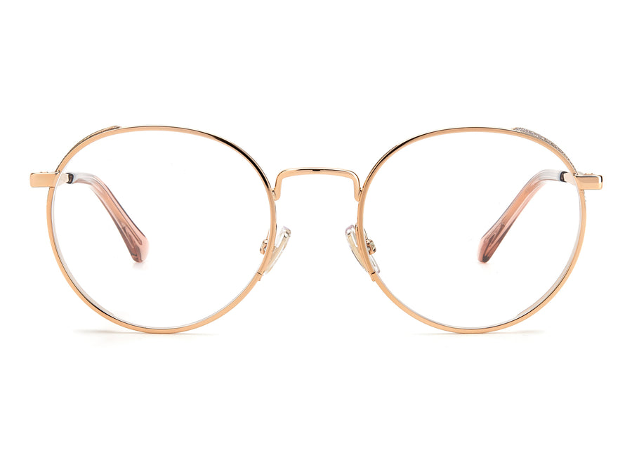 Jimmy Choo  Round Frame - JC301 Gold Copper