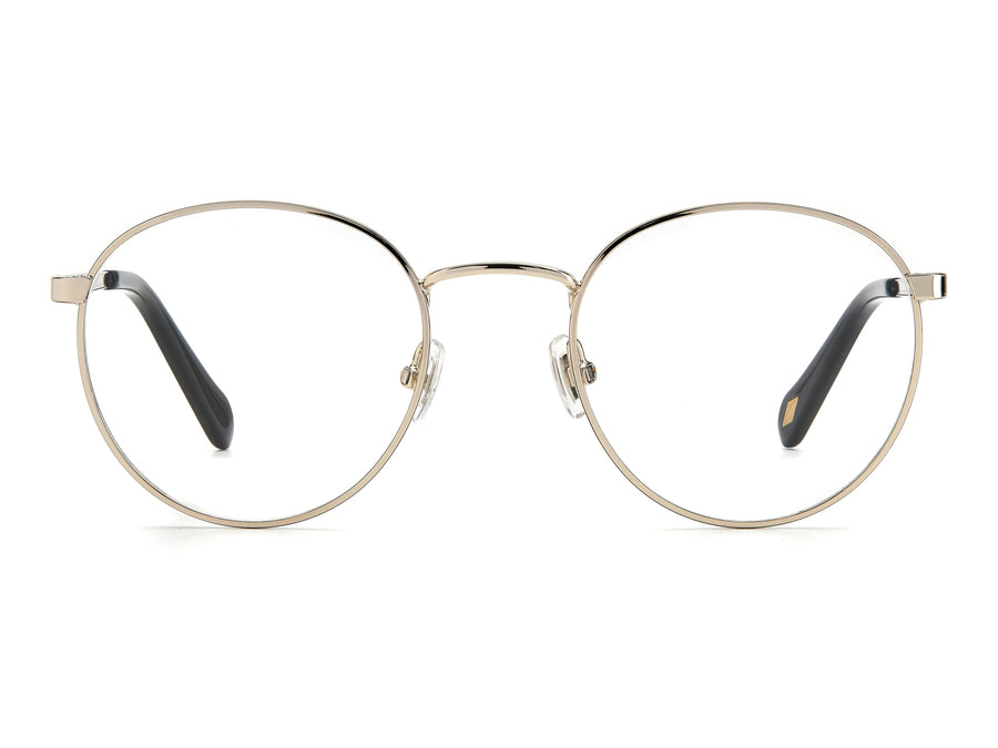 Fossil  Round Frame - FOS 7100 Light Gold