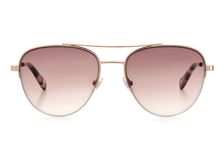 Fossil  Aviator sunglasses - FOS 2106/G/S Red Gold