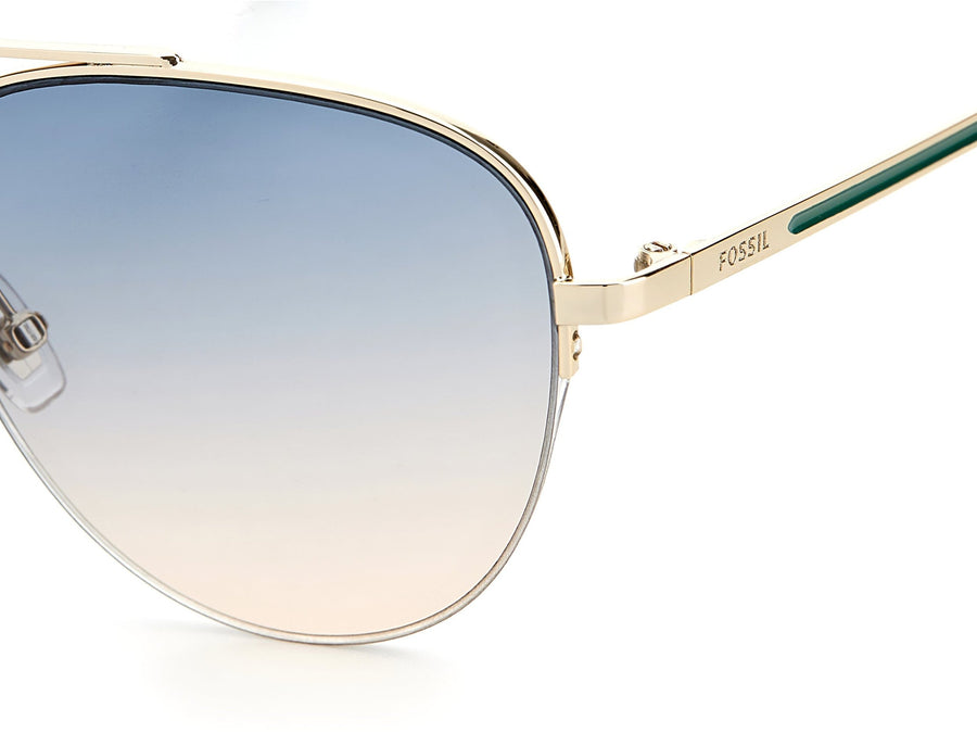 Fossil  Aviator sunglasses - FOS 2106/G/S Gold Green