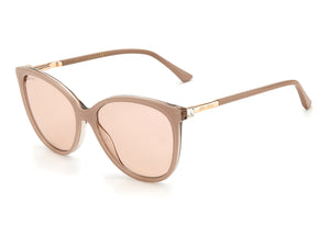 Jimmy Choo  Cat-Eye sunglasses - LISSA/S Nude Glitter