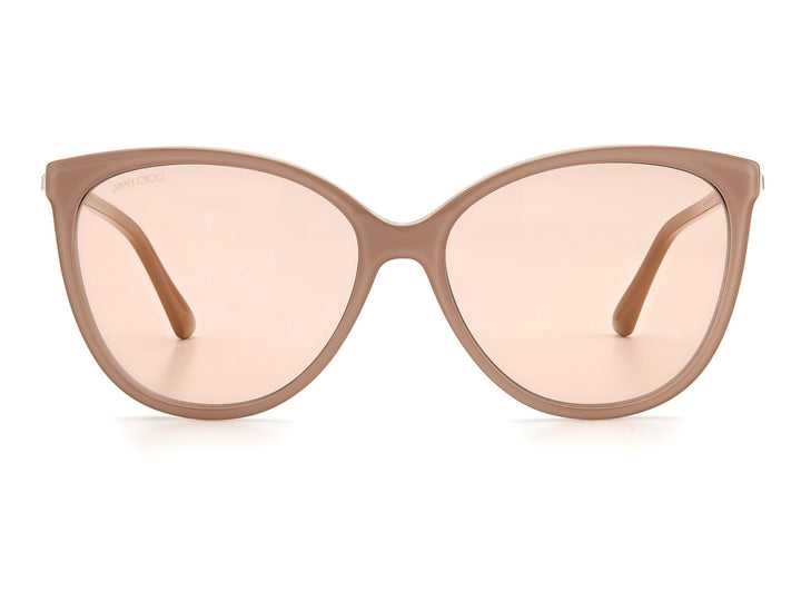 Jimmy Choo  Cat-Eye sunglasses - LISSA/S Nude Glitter