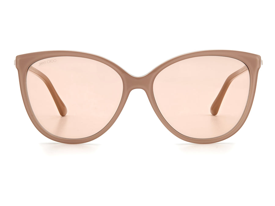 Jimmy Choo  Cat-Eye sunglasses - LISSA/S Nude Glitter