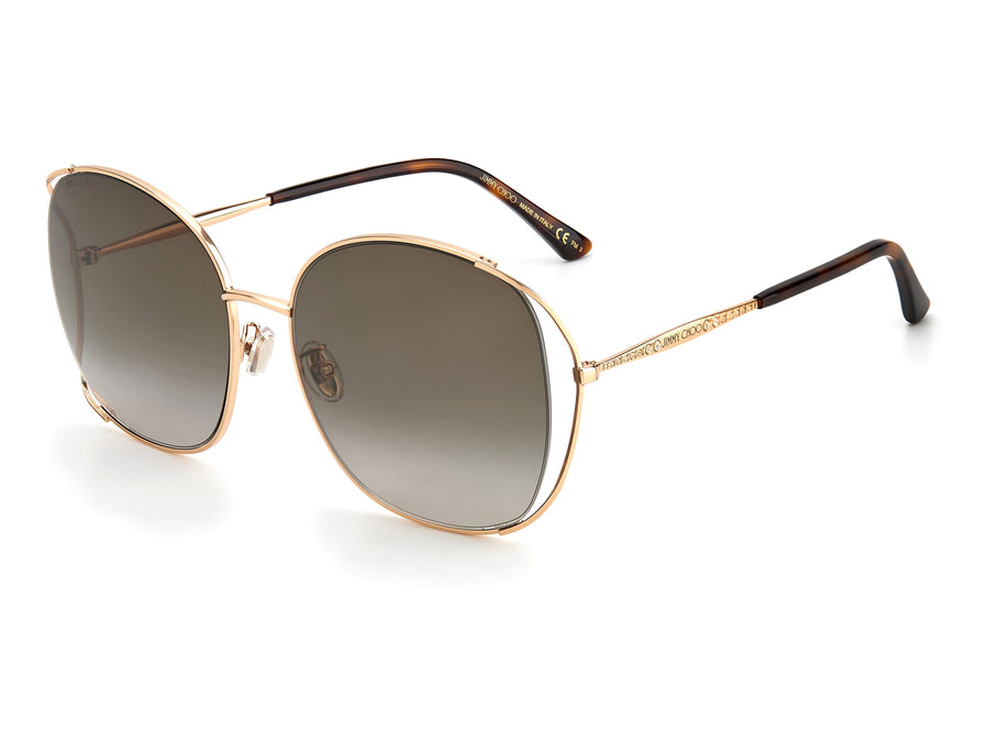 Jimmy Choo  Square sunglasses - TINKA/G/SK Gold Copper