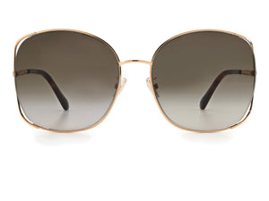 Jimmy Choo  Square sunglasses - TINKA/G/SK Gold Copper