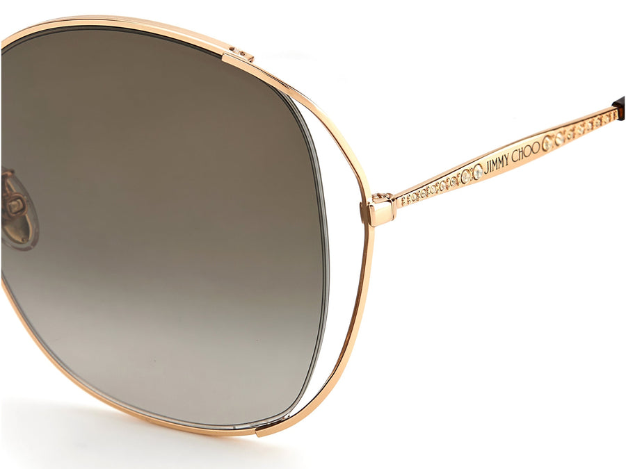 Jimmy Choo  Square sunglasses - TINKA/G/SK Gold Copper